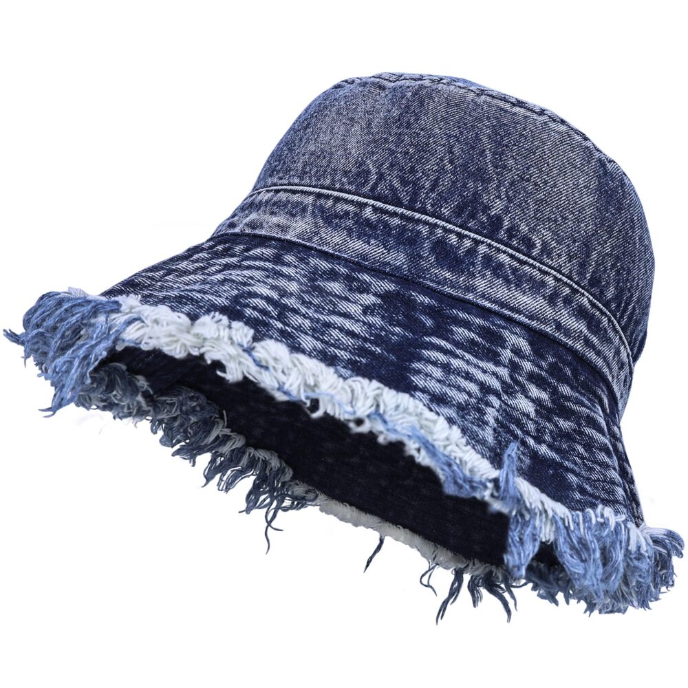 8455 Denim Bucket Hats Denim Cowboy Hats Boonie Hat Trendy Cute Bucket